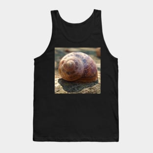 Brown Snail House Tank Top